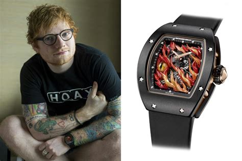 ed sheeran richard mille|ed sheeran wrist watches.